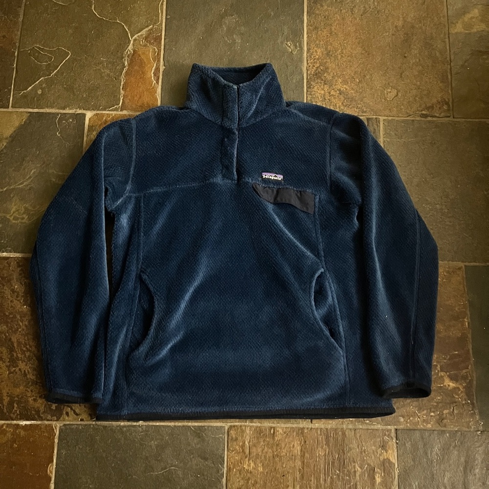 Patagonia Blue Snap T Fleece Pullover